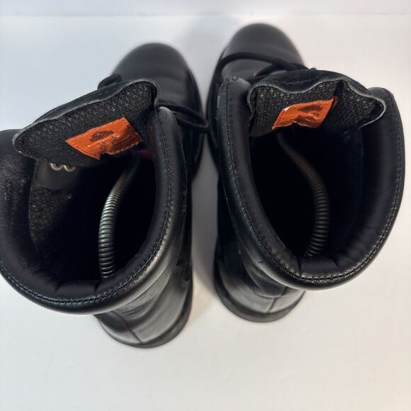 Harley Davidson Badlands Motorcycle Boots Black #91005 Size 8.5 Wide main image 4